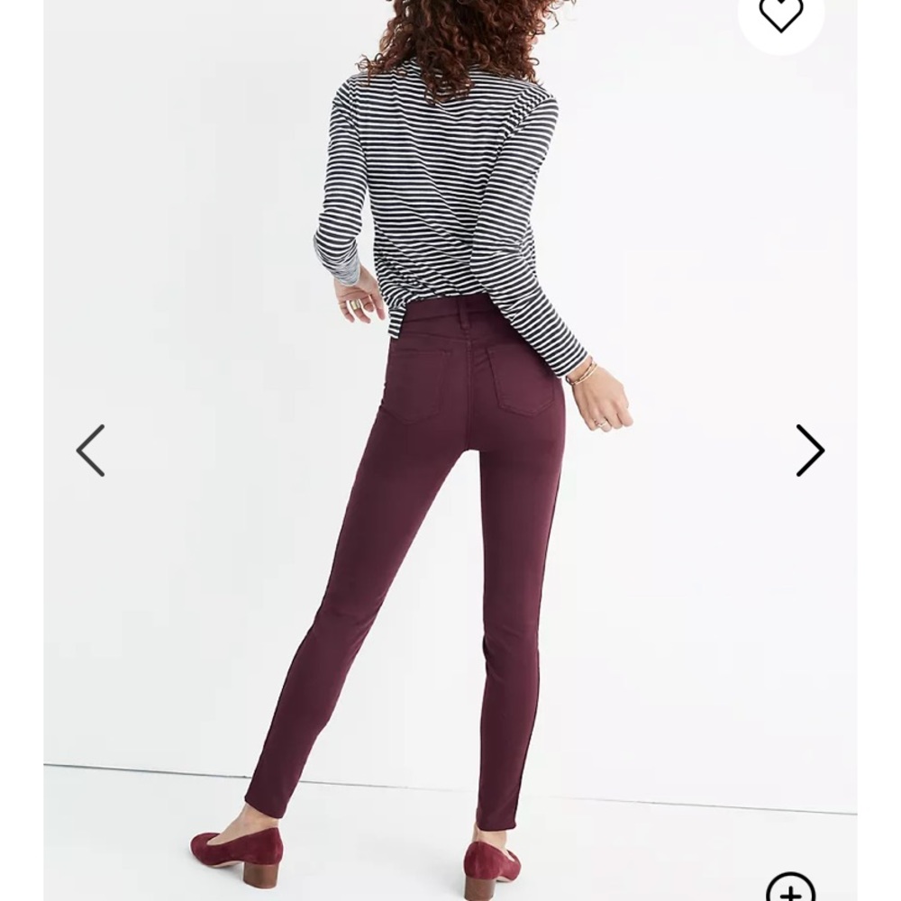 Tall 10" High-Rise Skinny Sateen Jeans